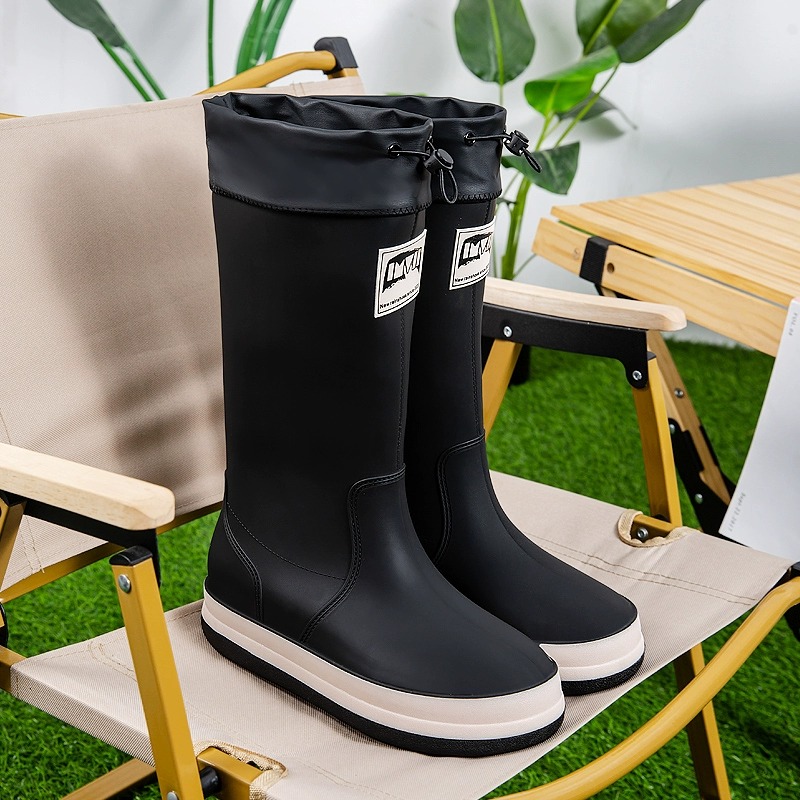 Men's High-Tube Rain Boots Fal - Fishing Boots review and price