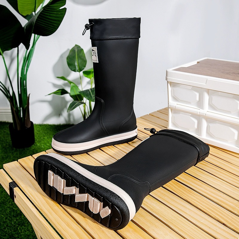 Men's High-Tube Rain Boots Fal - Fishing Boots review and price