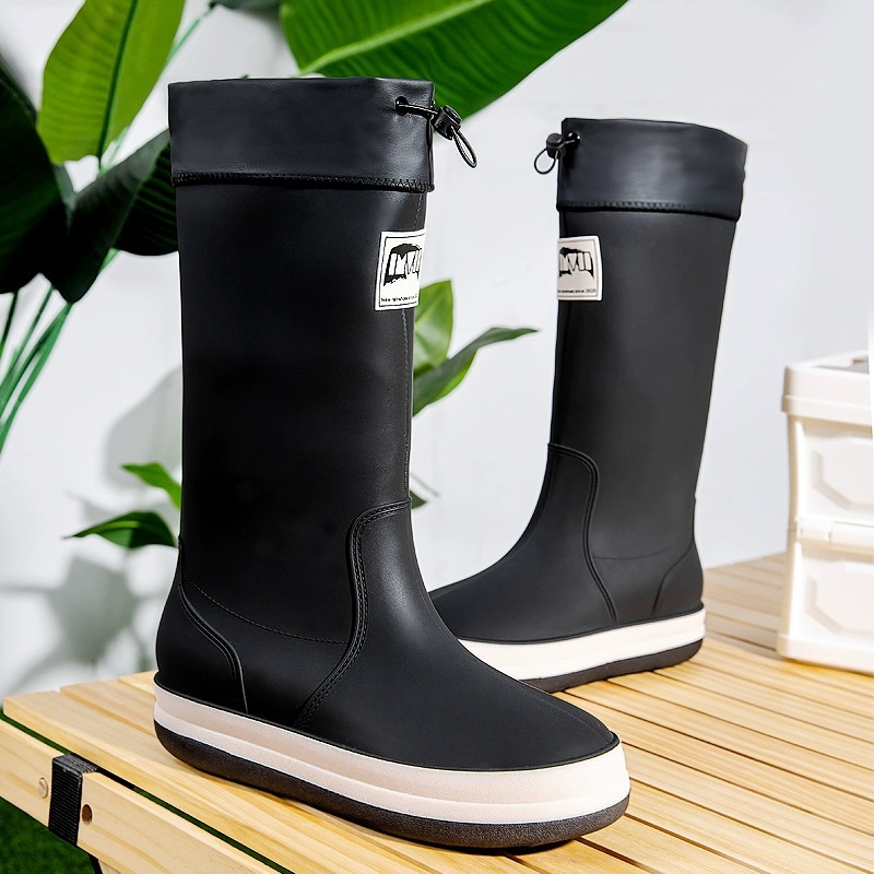 Men's High-Tube Rain Boots Fal - Fishing Boots review and price