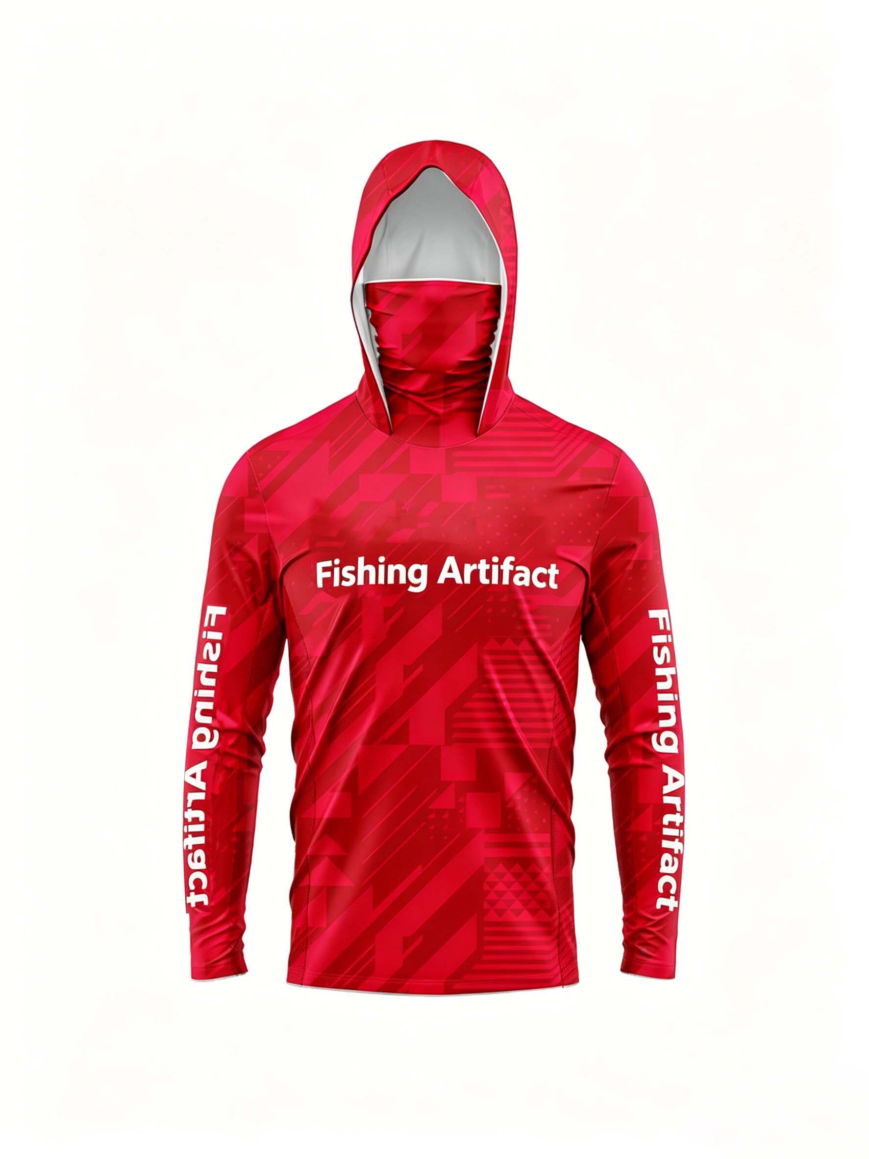 Men's Summer Fishing Hoodie, L - Fishing Mask Sun Protection review and price