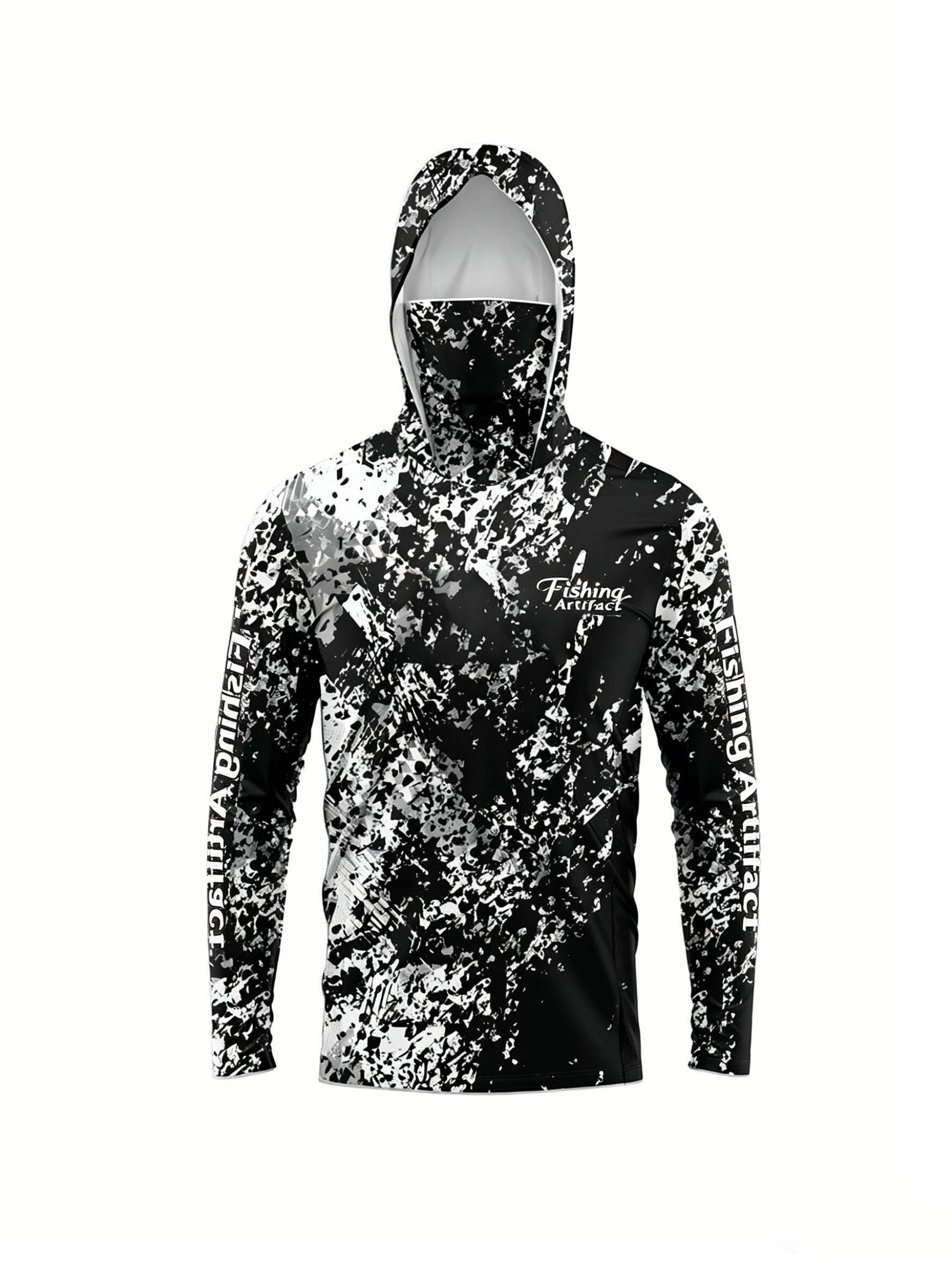Men Summer 3D‑Printed Fishing  - Fishing Mask Sun Protection review and price