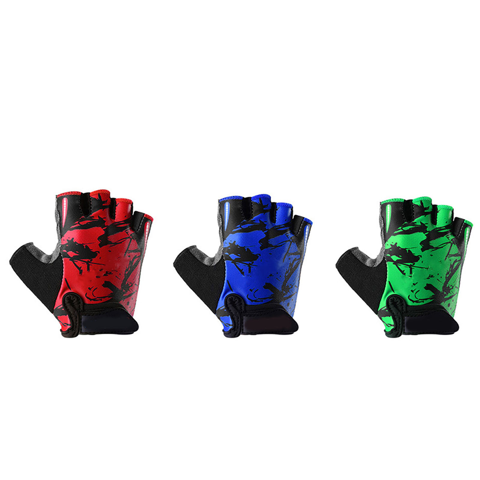 Kids Non Slip Half Finger Glov - Fishing Gloves review and price