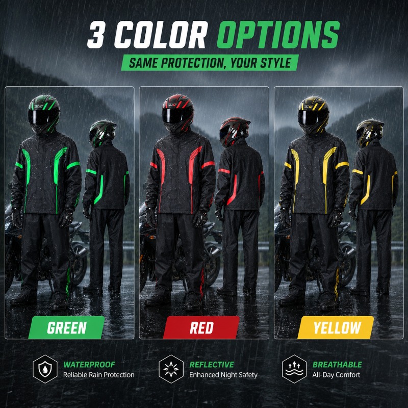 Motorcycle Rain Suit Waterproo - Fishing Rain Suit review and price