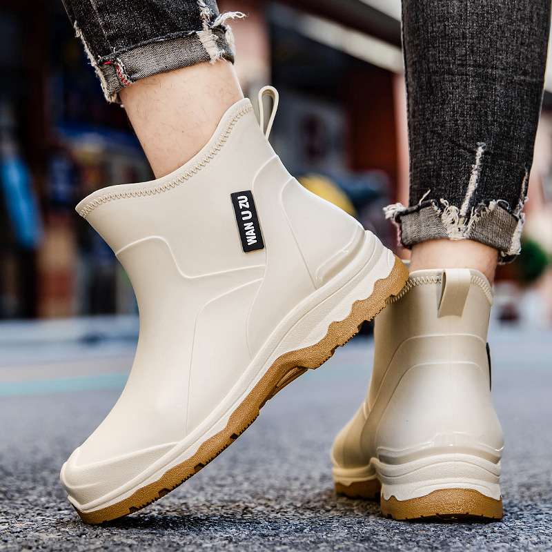 Men's New Rain Boots Short Tub - Fishing Boots review and price