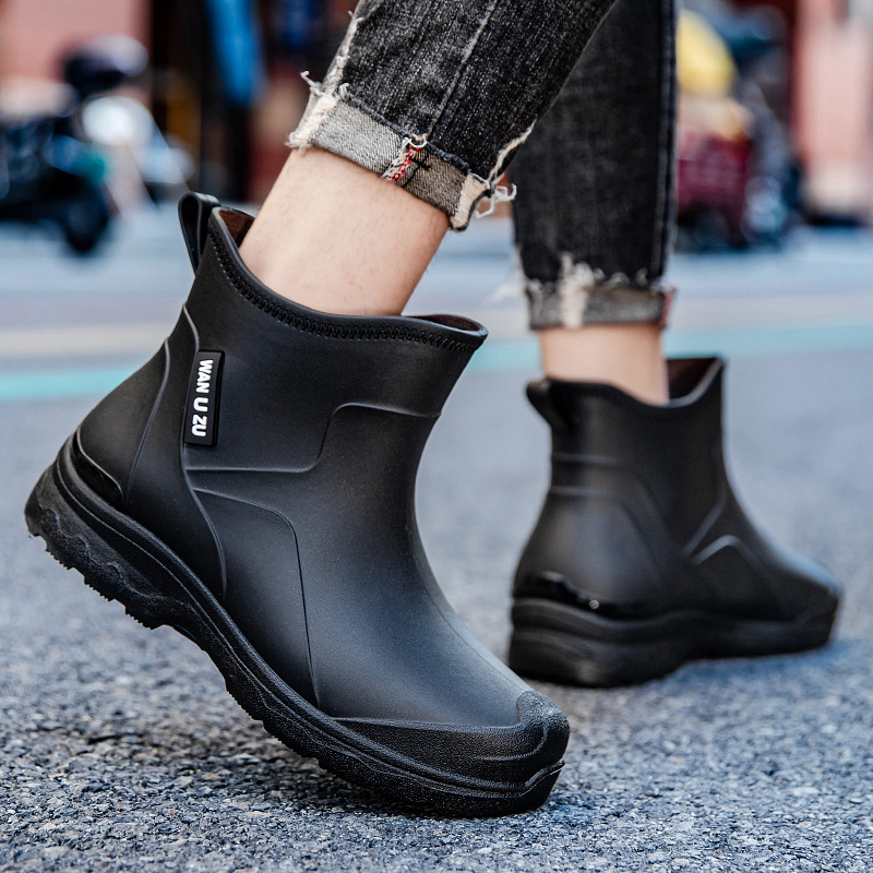 Men's New Rain Boots Short Tub - Fishing Boots review and price